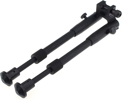 6"-9"Adjustable height Hunting Rifle Bipod Spring Return fit 20mm Picatinny rail - Picture 9 of 18