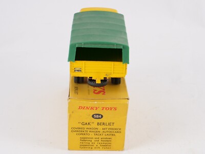 Ancienne DINKY TOYS FRANCE 584 CAMION BACHE GAK BERLIET
