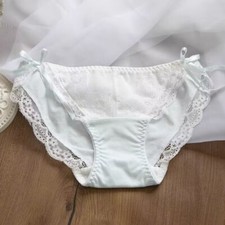 Japanese Cute Girls Lace Panties Briefs Underpant Lolita School Bow Underwear.