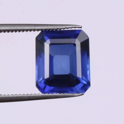 Royal Blue Sapphire Octagon Shape 5.00 Ct. RARE Loose Gemstone