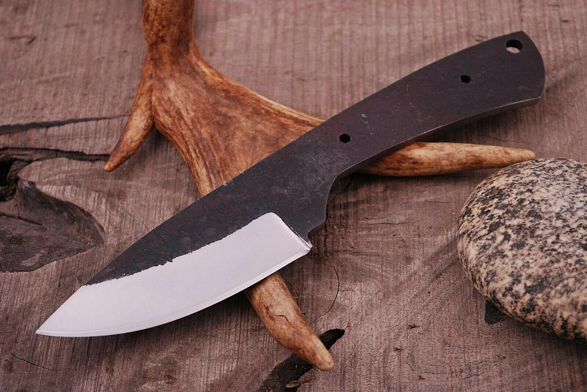 MAQSON Lama Da Coltello In Carbonio 1095 – Nicker 960EA, Ideale Per Cacciatori E Artigiani