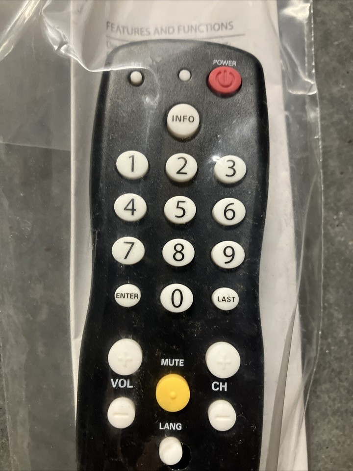 COMCAST XFINITY DTA Remote Control Black | eBay