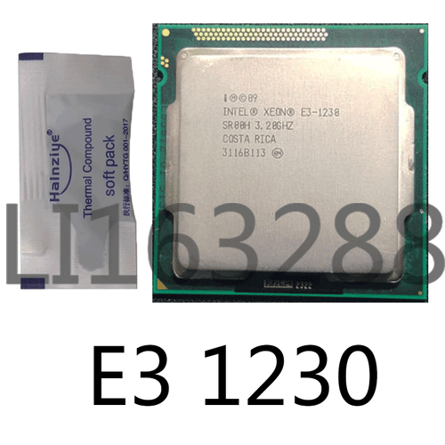 intel E3-1230 E3-1230L V3 E3-1230 V2 E3-1230 V3 E3-1230 V5 CPU Processor - Picture 2 of 6