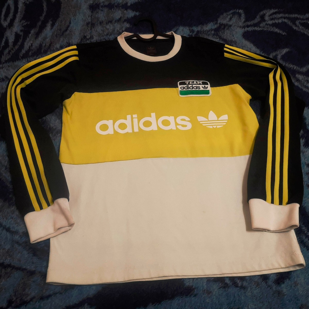 rare vintage Adidas team Long Sleeves T Shirt Men's Small rare vintage Adidas team Long Sleeves T Shirt Men's Small