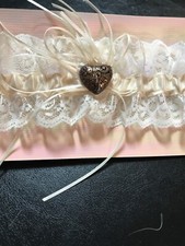 NEW WEDDING GARTER, FROM LOCAL WEDDING SHOP, NOW CLOSED. MANY LISTED. GRY-99-10