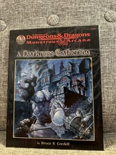 AD D A Darkness Gathering Monstrous Arcana by Bruce Cordell 1998 Accessory