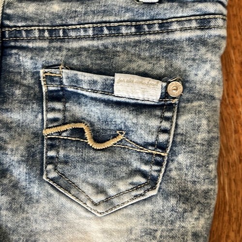 7 for all Mankind Denim Skirt Overall 4 - Picture 6 of 6