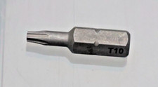 Image of WIHA T10 Torx Bit   x 25mm  1/4" hex