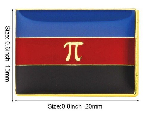 LGBTQ RECTANGLE FLAG Enamel Pin Badge Brooch Fashion Gift Jewellery Gay Pride - 第 11/12 張圖片