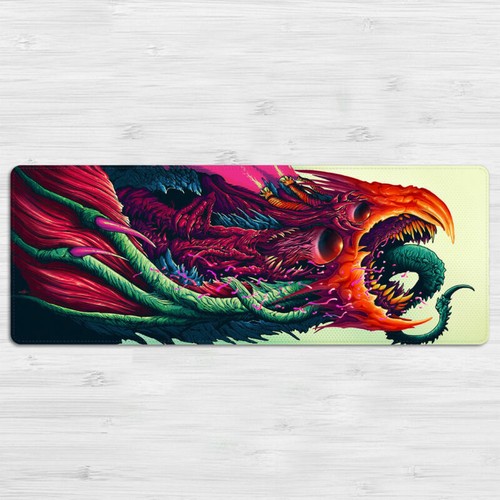 Hyper Beast Mouse Pad Large Size Mat Graffiti Style Mousepad 80*30cm For Cs Go - Bild 11 von 11