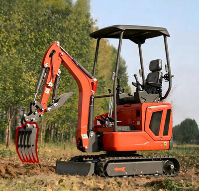 Rake Attachments Tools Fits For 1-2Ton Mini Excavators Excavator Small Digger