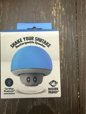 Shake Your Shiitake Rechargeable Bluetooth Mini Speaker - Blue