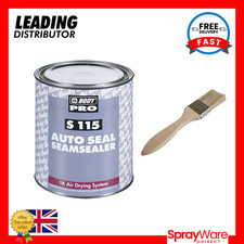 HB Body S115 Auto Seal Seam Sealer Pro Car Body Grey Sealer 1kg Kit With Brush