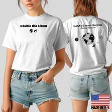 Double The Moon - Nasa's Cosmis Suprise Unisex T-Shirt