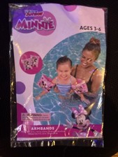 Bestway Disney Minnie Inflatable Armbands Pool Kids Floaties age 3-6