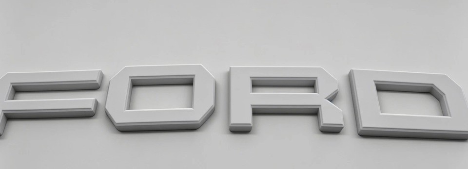 FORD Letters Custom Grill Badge RAPTOR 97x48mm all colours plus ...