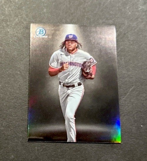 2024 BOWMAN CHROME JAMES WOOD BOWMAN SPOTLIGHT SP RC!