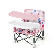 PandaEar Portable Baby Seat Travel Compact Fold with Straps for Indoor/Outd...