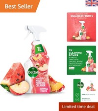 Fresh Summer Fruits Antibacterial Spray 1L – Invigorate Your Cleaning Routine 3.99 per litre