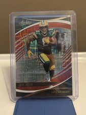 2025 Panini Absolute - Josh Jacobs #39 Red Squares 797/850