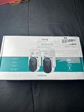 Arlo Essential Indoor Or Outdoor 360  Pan Tilt Security Camera 2K 2-Pack