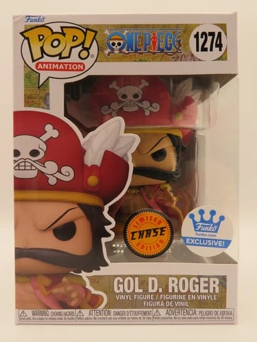 GOL D. ROGER Funko Pop! 2023 One Piece Shop Exclusive Chase 1274 Vaulted NIB