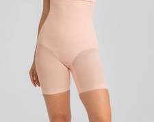 New HoneyLove SuperPower Short Women Sz XL Rose Tan Shapewear All Over Sculpt