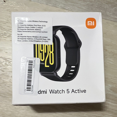 Xiaomi Redmi Watch 5 Active Smartwatch 49 mm Schwarz Silikonarmband Android/iOS