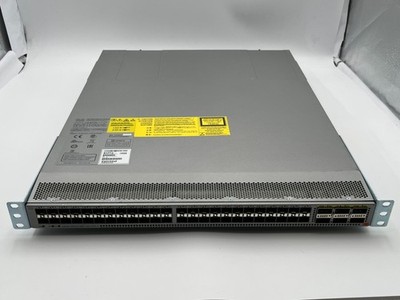 CISCO  N9K-C9372PX-E  w/48x10GT w/6x 40/100 G QSFP and  2x 650W PSU