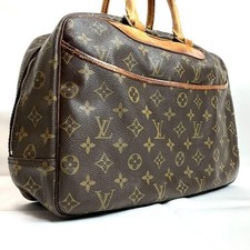 Borsa Louis Vuitton Monogram Deauville M47270 Pelle PVC Leggeri segni di...