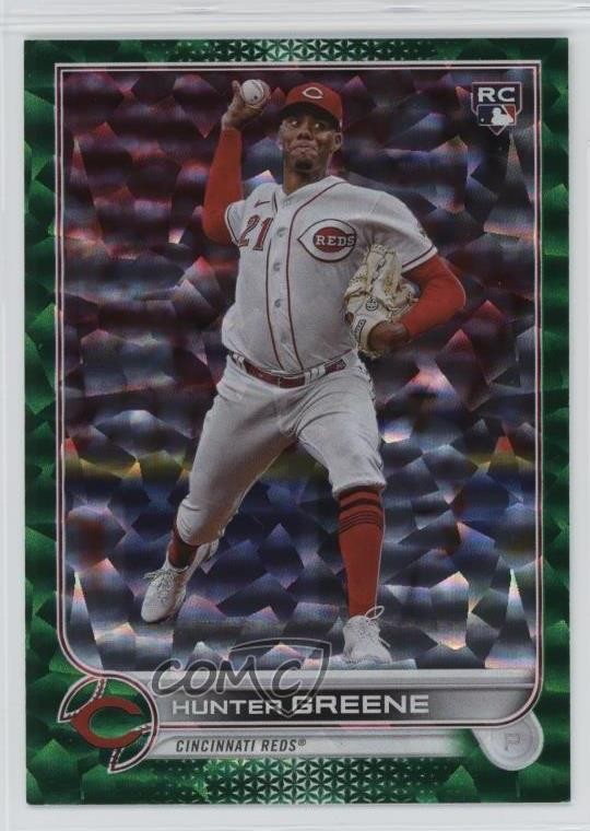 2022 Topps Update Green Foil 79/499 Hunter Greene #US160 17hv