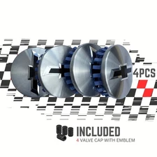 (Set of 4) for Chevrolet 3.25 inches=83mm Wheel Hub Center Cap