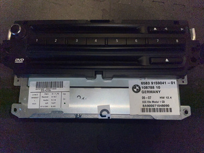 BMW 3er E90 E91 E92 E93 Navigationssystem Professional CCC Headunit