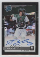 2020 Panini Donruss Optic Black Cracked Ice Prizm 6/25 Sean Murphy Auto RC 5yd