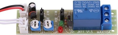 DC 5V/12V/24V Adjustable Delay On/Off Timer Relay   2 Modes