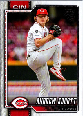 2026 Topps #218 Andrew Abbott Cincinnati Reds