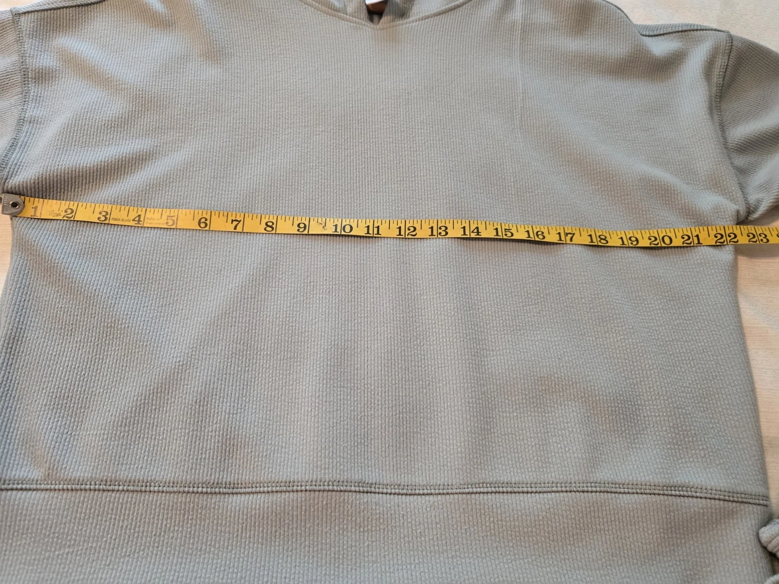 VETEMENTS Set 2 pezzi felpa con cappuccio a costine da donna taglia M Jockey verde salvia us intime ottimeioni