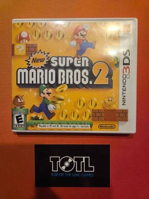 New Super Mario Bros. 2 (Nintendo 3DS, 2012) CIB TESTED
