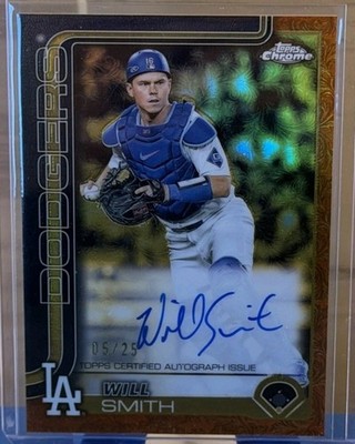 Will Smith 2025 Topps Gilded Gold #CGA-WS Gold Autograph /25