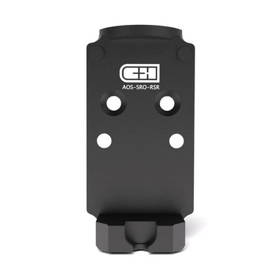 C&H AOS Cut Plate compatible with Trijicon SRO Optic Mount (AOS-SRO-RSR)