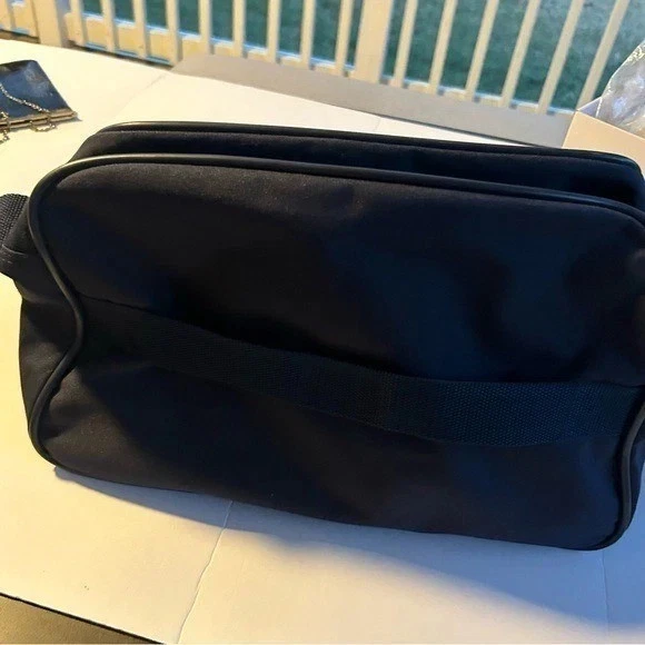 Bolso de Viaje Jaguar Azul Marino Años 90 Patrón Retro Correa para el Hombro Equipaje Bolso Foto 3 de 4