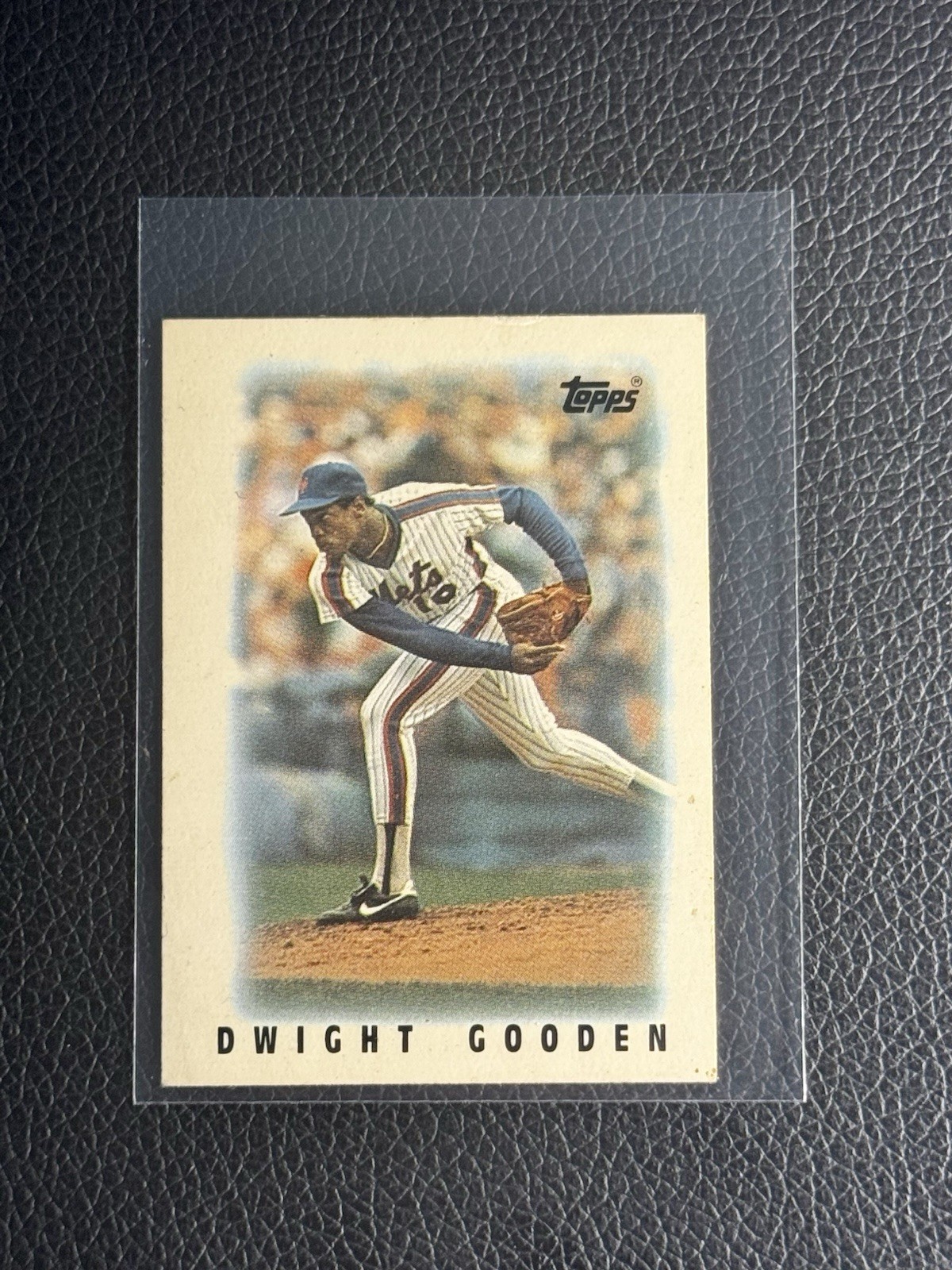 ‼️RAD RETRO MINI‼️1986 Topps MLB Leader Dwight Gooden #52 New York Mets HOF CYA