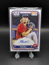 2024 Onyx Vintage Extended Talan Bell Auto #OVTABE