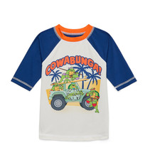 Teenage Mutant Ninja Turtles Swimsuit Rashguard Swim Shirt Boys U pick NEW