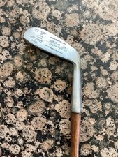 Antique Hickory Wood Shaft Golf Spalding KroFlite Jigger Sky Iron Club C9, 32