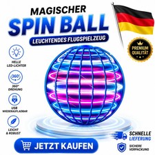 Flying UFO Ball mit LED-Lichtern &ndash; Magischer schwebender Spinner f&uuml;r Kinder &