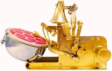 Fully Automatic Electric Arti Machine Nagara For Home Tample 2 Bells For Arti