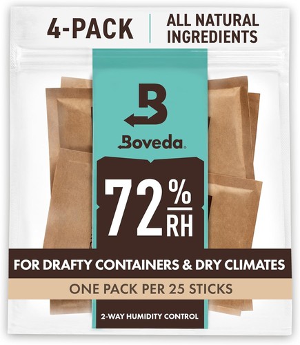 Boveda 72% Two-Way Humidity Control Packs For Wood Humidifier Boxes – Size 60  - Picture 1 of 7