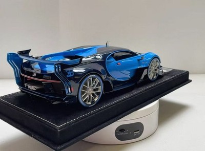 SUPER RARE* HH Model 1/18 Bugatti Vision GT Ocean Blue Carbon
