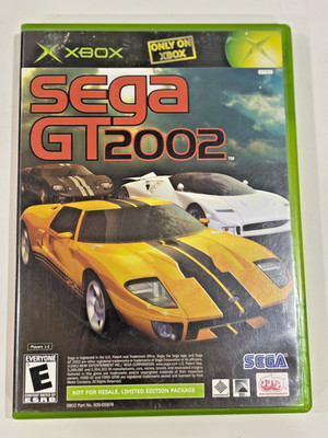 Sega GT 2002 / Jetset Radio Future JSRF COMBO-Original XBOX JSRF Manual Missing